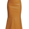 STAUD Lauren Faux Leather Skirt -STAUD popular shop unnamed file 1009