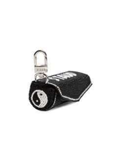 STAUD Beaded Yin & Yang Lipstick Case