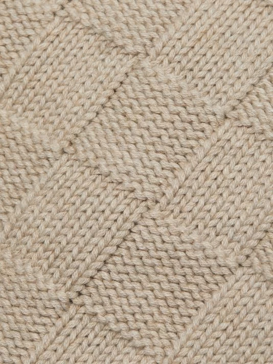 STAUD Rockey Checkered Cold-Shoulder Sweater 9 STAUD Rockey Checkered Cold-Shoulder Sweater - Image 7