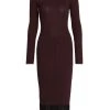 STAUD Mulholland Midi Dress -STAUD popular shop unnamed file 1034