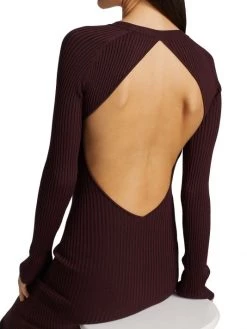 STAUD Mulholland Midi Dress -STAUD popular shop unnamed file 1038