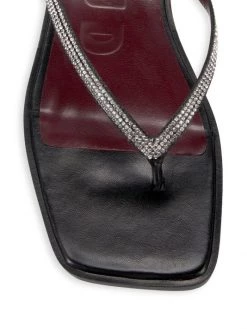 STAUD Tati Rhinestone Thong Sandals -STAUD popular shop unnamed file 1054