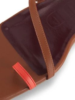 STAUD Nicola Leather Gladiator Sandals -STAUD popular shop unnamed file 1066