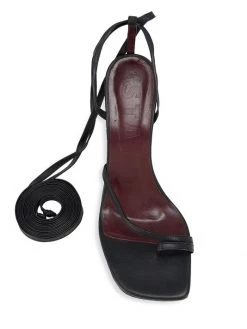 STAUD Nicola Leather Wrap Sandals -STAUD popular shop unnamed file 1106