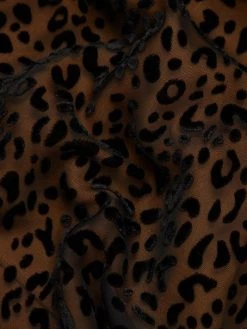 STAUD Clay Leopard Beaded Midi Dress -STAUD popular shop unnamed file 1146