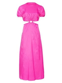 STAUD Calypso Cut-Out Maxi Dress Black -STAUD popular shop unnamed file 1188