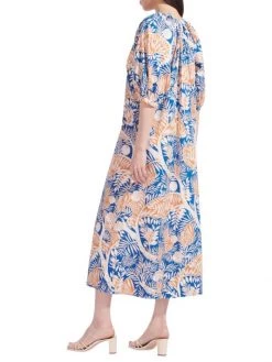 STAUD Demi Sequined & Patterned Midi-Dress -STAUD popular shop unnamed file 1201