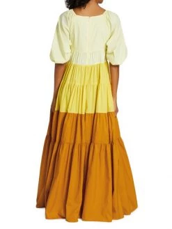 STAUD Meadow Colorblock Maxi Dress 13 STAUD Meadow Colorblock Maxi Dress -STAUD popular shop unnamed file 1220