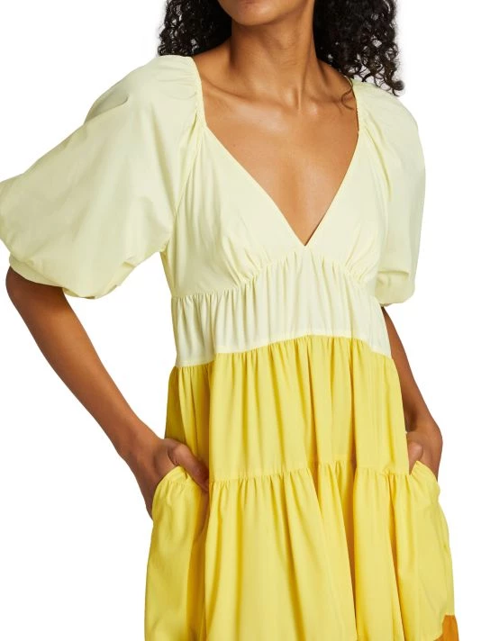 STAUD Meadow Colorblock Maxi Dress 8 STAUD Meadow Colorblock Maxi Dress - Image 6