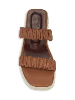 STAUD Maya Espadrille Sandals Tan -STAUD popular shop unnamed file 1227