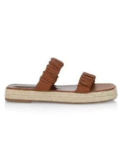 STAUD Maya Espadrille Sandals Tan -STAUD popular shop unnamed file 1231