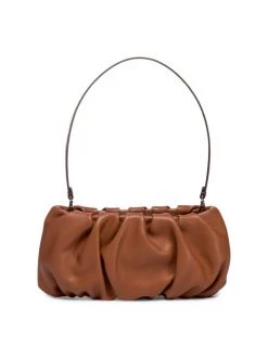 STAUD Bean Ruched Leather Shoulder Bag Spice -STAUD popular shop unnamed file 146