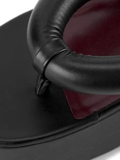 STAUD Rio Leather Platform Thong Sandals -STAUD popular shop unnamed file 194