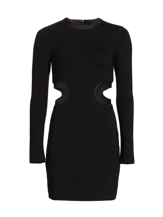STAUD Dolce Cut-Out Minidress 3 STAUD Dolce Cut-Out Minidress