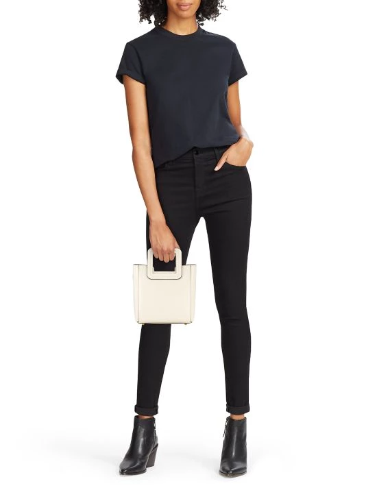 STAUD Mini Shirley Leather Tote Spice 4 STAUD Mini Shirley Leather Tote Spice - Image 2