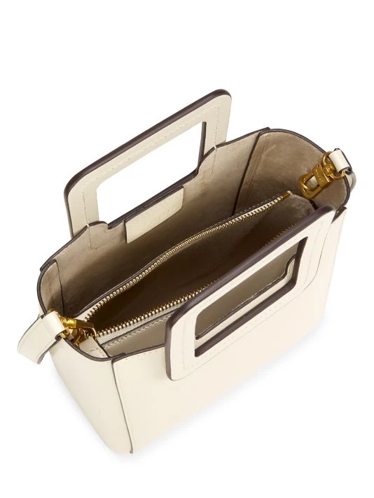 STAUD Mini Shirley Leather Tote Spice 6 STAUD Mini Shirley Leather Tote Spice - Image 4