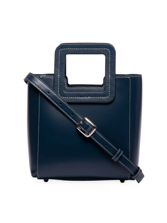 STAUD Mini Shirley Leather Tote Spice 8 STAUD Mini Shirley Leather Tote Spice - Image 6