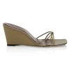 STAUD Pippa Leather Wedge Sandals -STAUD popular shop unnamed file 266