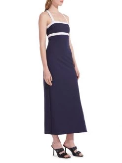 STAUD Augustine Squareneck Maxi Dress -STAUD popular shop unnamed file 278
