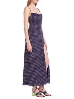 STAUD Bellamy Lace-Up-Back Maxi Dress -STAUD popular shop unnamed file 332