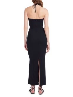 STAUD Bardot Cutout Halter Dress -STAUD popular shop unnamed file 340