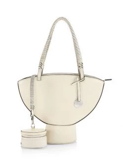 STAUD Lantern Leather Shoulder Bag -STAUD popular shop unnamed file 349