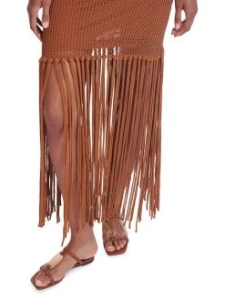 STAUD La Mer Crochet Fringe-Trim Minidress 14 STAUD La Mer Crochet Fringe-Trim Minidress -STAUD popular shop unnamed file 362