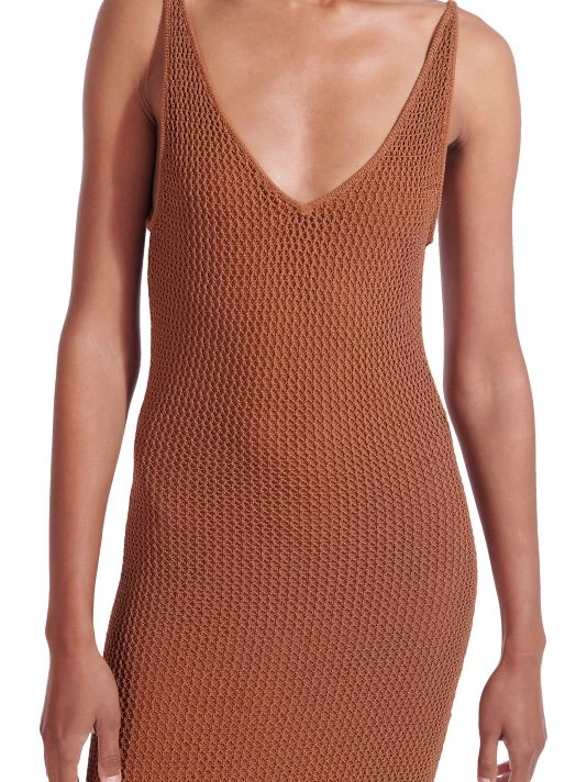 STAUD La Mer Crochet Fringe-Trim Minidress 9 STAUD La Mer Crochet Fringe-Trim Minidress - Image 7