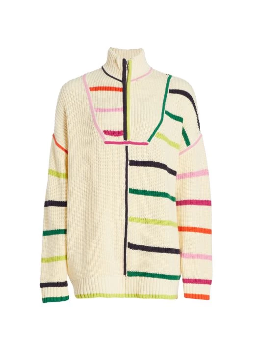 STAUD Hampton Striped Oversized Sweater 3 STAUD Hampton Striped Oversized Sweater