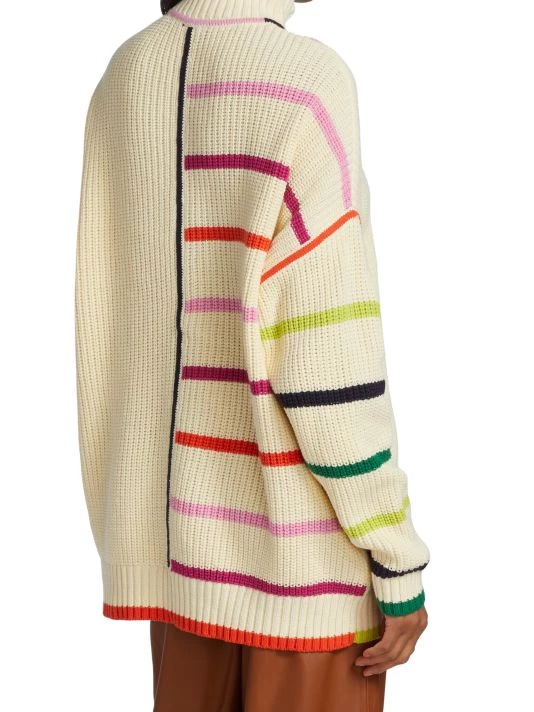 STAUD Hampton Striped Oversized Sweater 7 STAUD Hampton Striped Oversized Sweater - Image 5