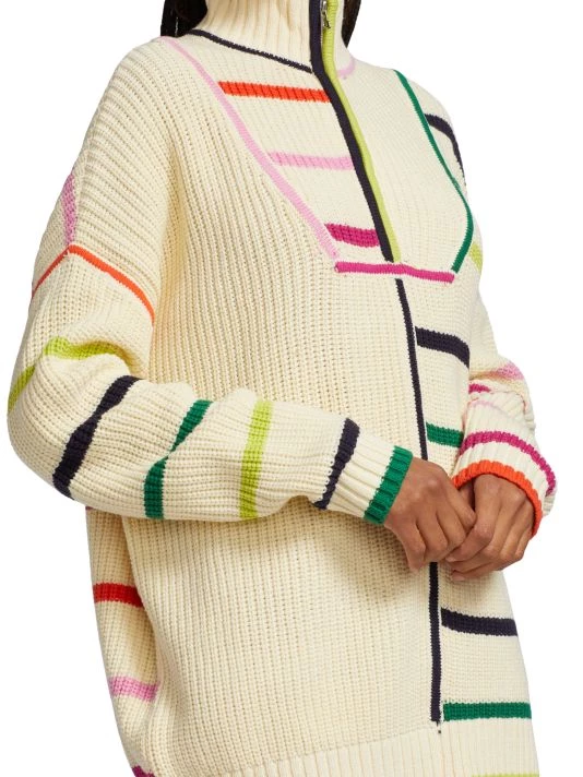STAUD Hampton Striped Oversized Sweater 8 STAUD Hampton Striped Oversized Sweater - Image 6