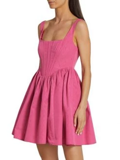 STAUD Landscape Corset Minidress -STAUD popular shop unnamed file 408