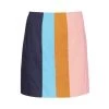 STAUD Wells Stripe Side-Slit Mini Skirt -STAUD popular shop unnamed file 433
