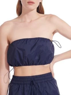 STAUD Gigi Drawcord Bandeau Top -STAUD popular shop unnamed file 465