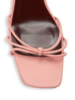 STAUD Pippa Leather Mules Grapefruit -STAUD popular shop unnamed file 477