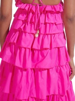 STAUD Rylie Tiered Ruffle Maxi Dress -STAUD popular shop unnamed file 498