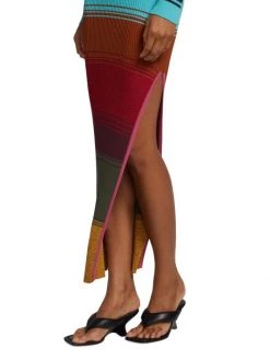 STAUD Edna Stripe Cutout Sweaterdress -STAUD popular shop unnamed file 535