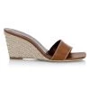 STAUD Billie Leather Espadrille Wedge Sandals Cream Natural -STAUD popular shop unnamed file 569