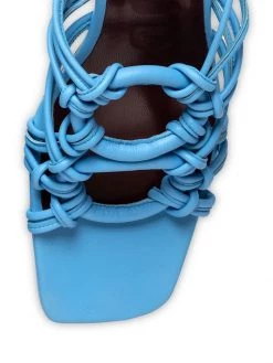 STAUD Adeline Knotted Leather Mules -STAUD popular shop unnamed file 589