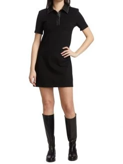STAUD Jay Polo Mini Dress -STAUD popular shop unnamed file 598