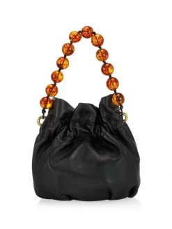 STAUD Grace Leather Bucket Bag