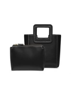 STAUD Mini Shirley Leather Tote -STAUD popular shop unnamed file 69