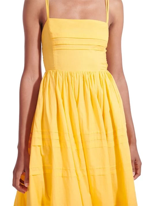 STAUD Brigitte Colorblocked Open-Back Maxi Dress 6 STAUD Brigitte Colorblocked Open-Back Maxi Dress - Image 4