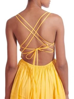 STAUD Brigitte Colorblocked Open-Back Maxi Dress 11 STAUD Brigitte Colorblocked Open-Back Maxi Dress -STAUD popular shop unnamed file 697