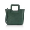 STAUD Mini Shirley Ostritch-Embossed Leather Tote Cypress -STAUD popular shop unnamed file 70