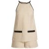 STAUD Matheo Linen Romper -STAUD popular shop unnamed file 703