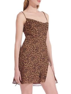 STAUD Bellamy Lace-Up Minidress -STAUD popular shop unnamed file 716