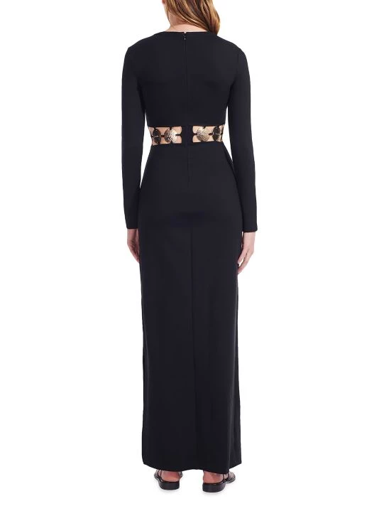 STAUD Delphine Embellished Cutout Maxi Dress 7 STAUD Delphine Embellished Cutout Maxi Dress - Image 5