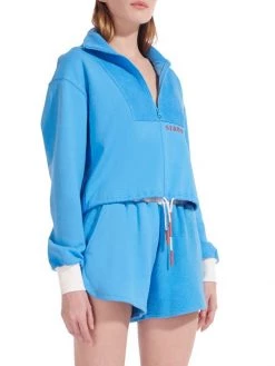 STAUD Zip-Up Sweatshirt -STAUD popular shop unnamed file 752