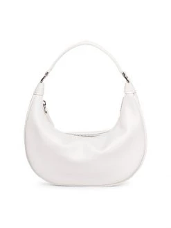 STAUD Mini Sasha Leather Shoulder Bag Tan -STAUD popular shop unnamed file 762